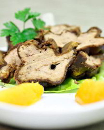 Рецепт куриной печени с грушами