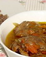 Куриная печень с луком и морковью