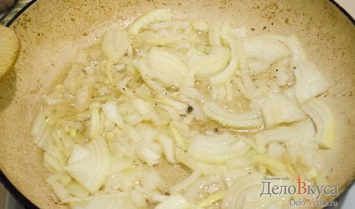 куриная печень жареная с луком