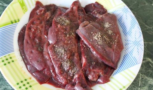 отбивные из печени в кляре