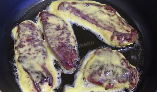 отбивные из печени в кляре