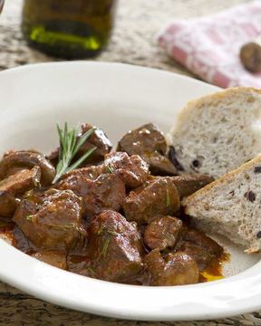 Печень говяжья тушеная в мультиварке