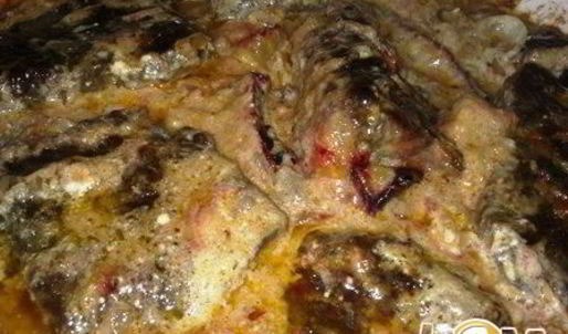 печень говяжья в имбирно-сливовом соусе