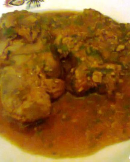 Рецепт печени куриной, тушеной вином