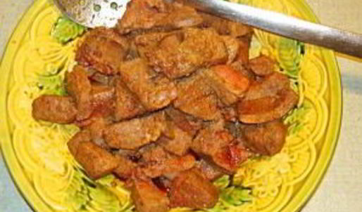 печень по-деревенски