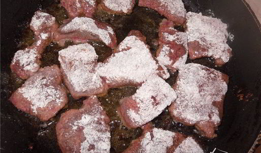 печень с апельсинами в соусе