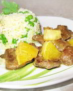 Печень с апельсинами