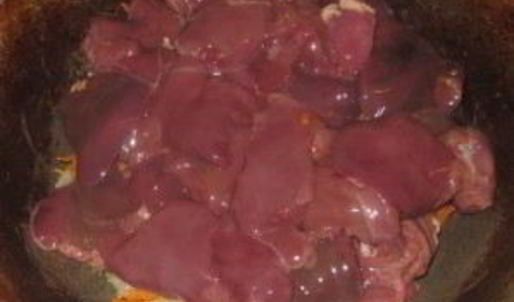 печень с макаронами