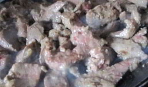 печень с яблоками в духовке