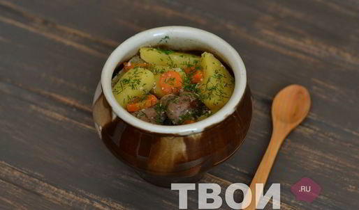 печень в горшочках