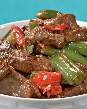 Печенка в пряном соусе