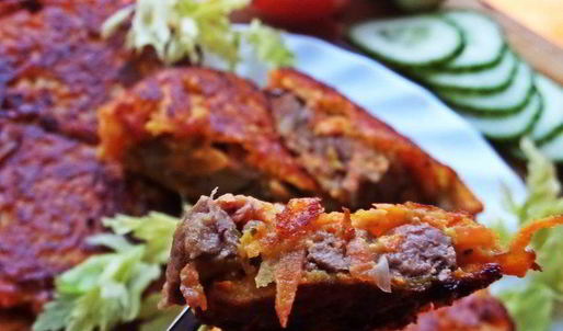 печенка в рыжей шубке