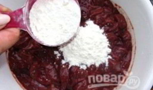 печенка в сметане