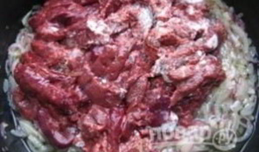 печенка в сметане