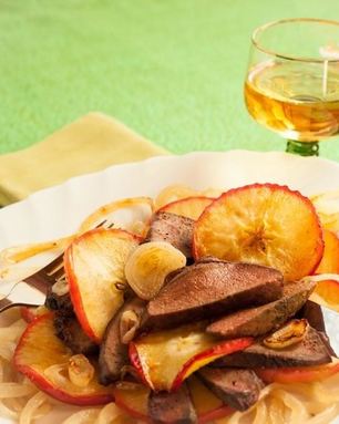 Телячья печенка по-берлински