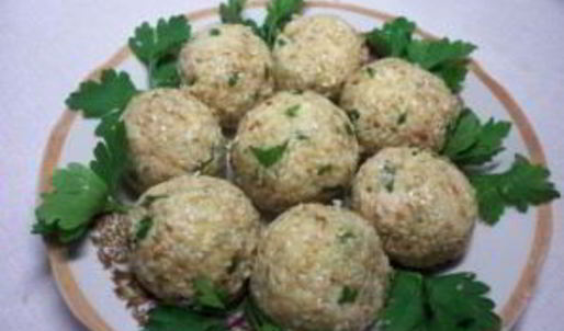 закусочные шарики с печенью трески