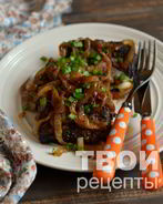 Жареная говяжья печень