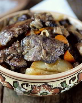 Жареная картошка с печенью