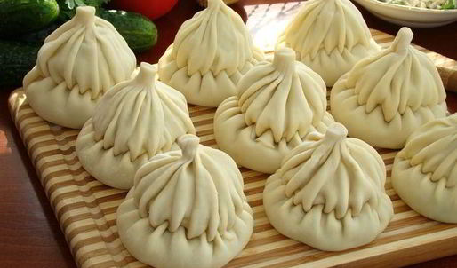 двухъярусные хинкали