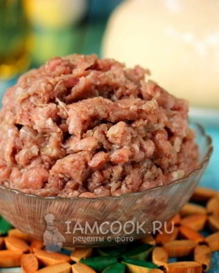 Рецепт фарша для пельменей