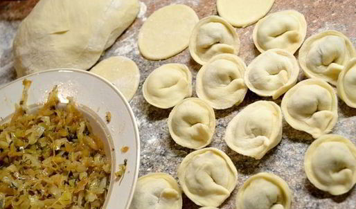 готовим пельмени с капустой