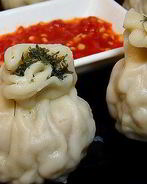 Хинкали с грибами