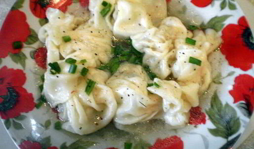 китайские пельмени вонтон