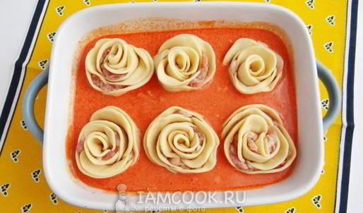 ленивые пельмени в духовке