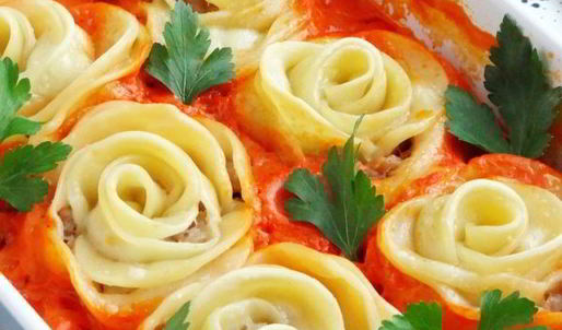 ленивые пельмени в духовке