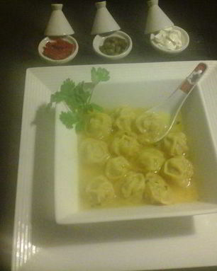 Пельмени из курицы и говядины