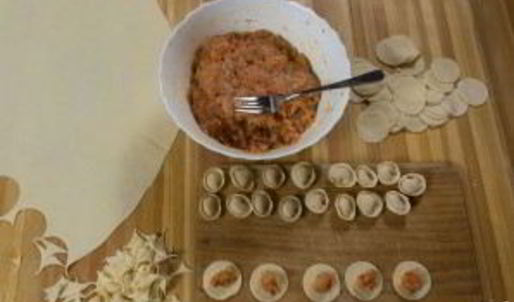 пельмени из лосятины