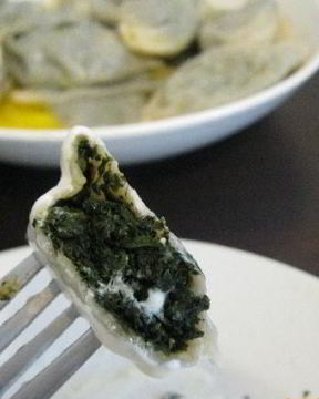 Пельмени с крапивой