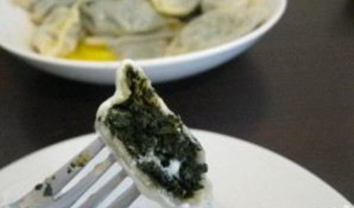 пельмени с крапивой