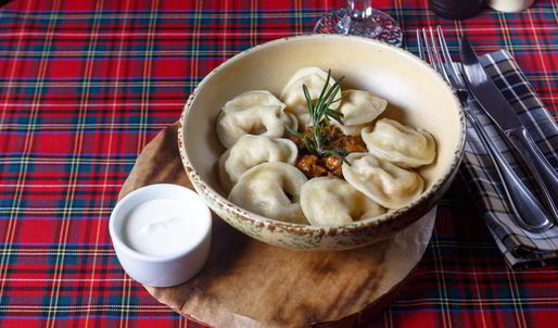 пельмени с квашеной капустой