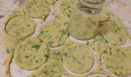 пельмени с редисом