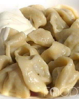 Пельмени с редькой