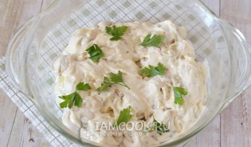 пельмени с сыром и майонезом в духовке