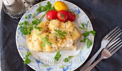 пельмени с сыром и майонезом в духовке