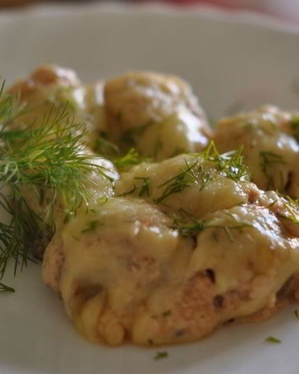 Рецепт пельменей с сыром