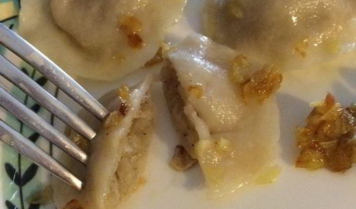 пельмени с сырым картофелем