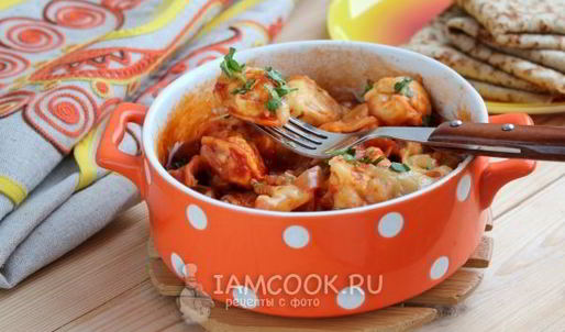 пельмени в духовке с лечо