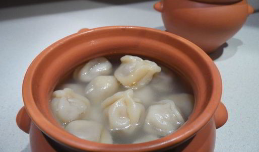 пельмени в горшочках