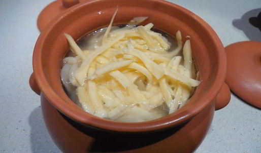 пельмени в горшочках