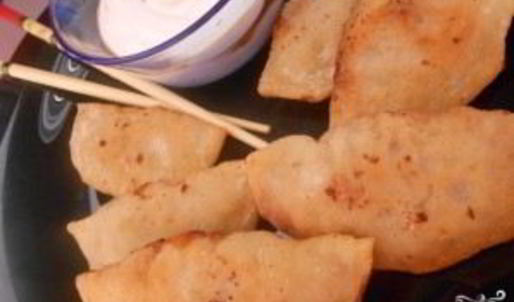 пельмени во фритюре