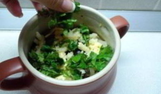 пельмени, запеченные с грибами