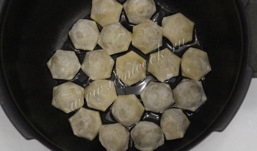 пельмени жареные в мультиварке