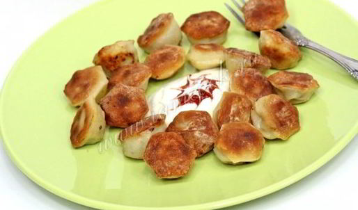 пельмени жареные в мультиварке