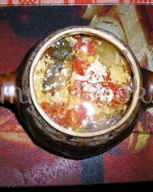 Пельмешки в горшочке