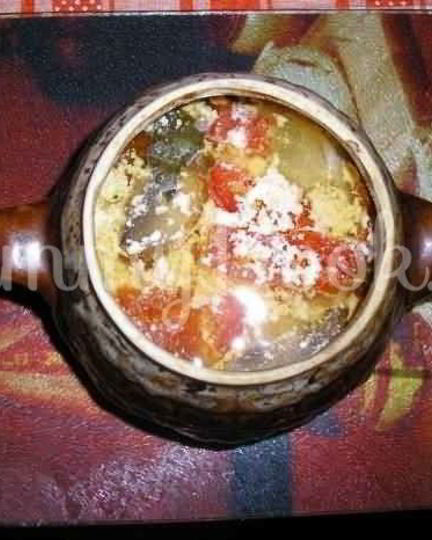 Рецепт пельмешков в горшочке