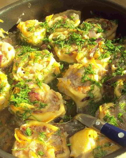 Рецепт рулетов из теста с фаршем — очня ленивые пельмени